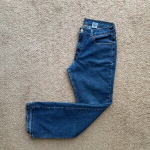 Levi 515 Jeans Womens 12M 30x31 Denim Bootcut Blue Medium Wash Cotton Mid Rise